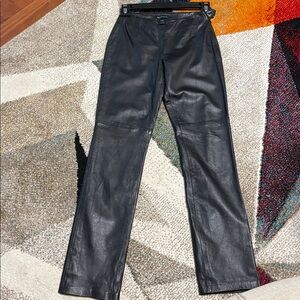 Moda international leather pants size 2 great condition